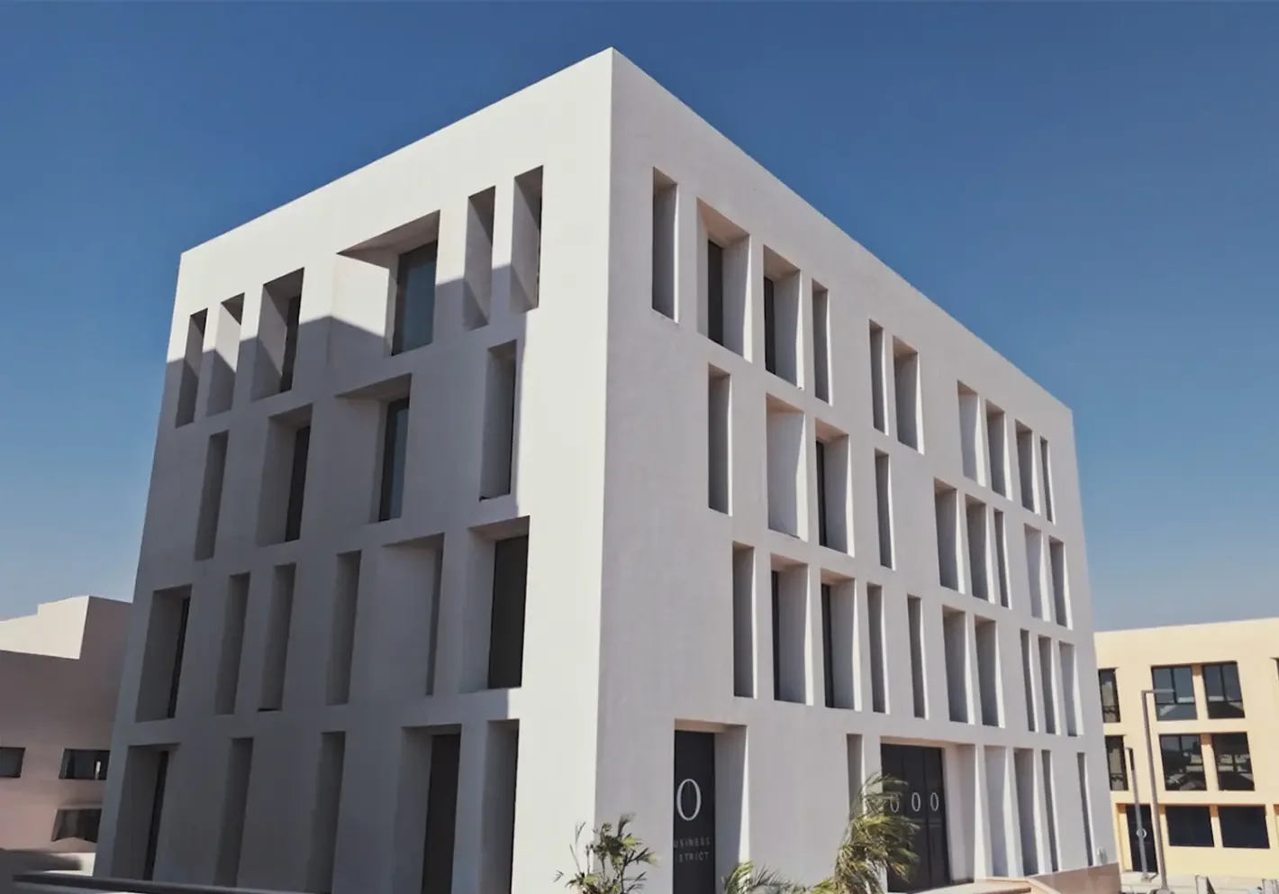 O West Business District building