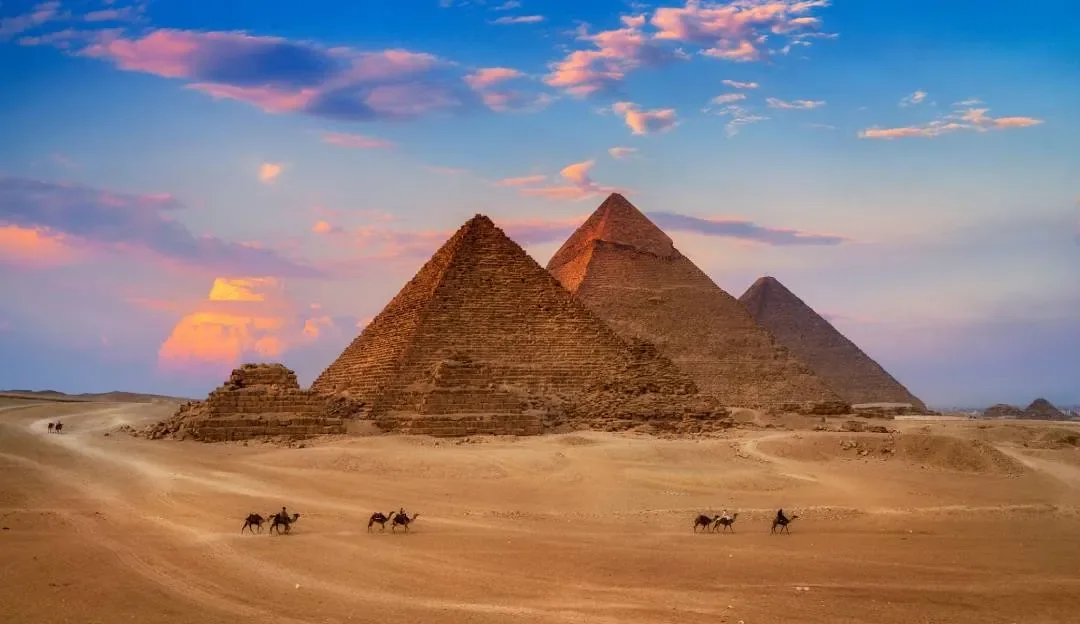 Pyramids of Giza, Egypt