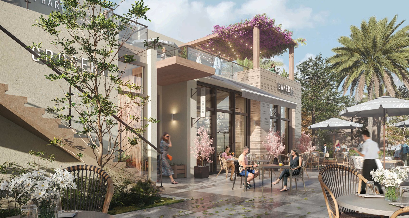 Hillside neighborhood
